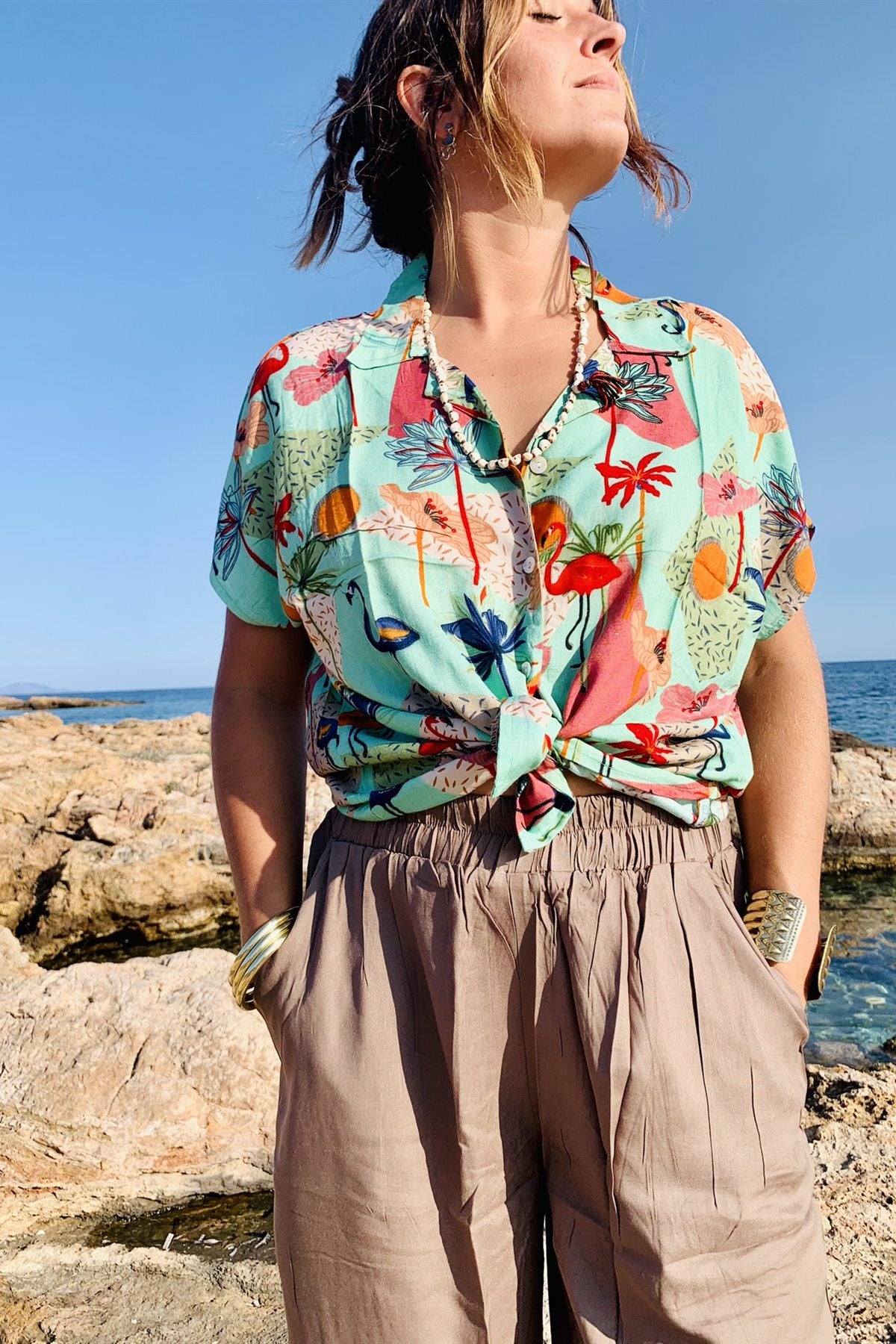 Half Sleeve Top & Pants