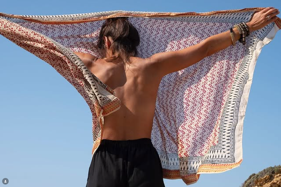 Shop Cotton & Silk Scarfs